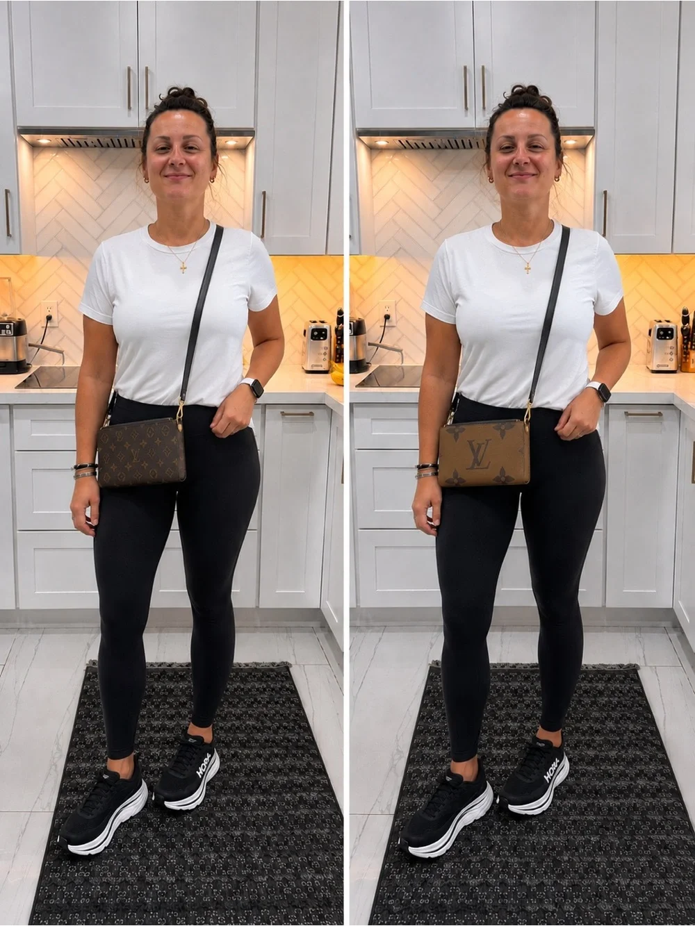 Louis Vuitton Reverse and Monogram Twin Crossbody Pochette
